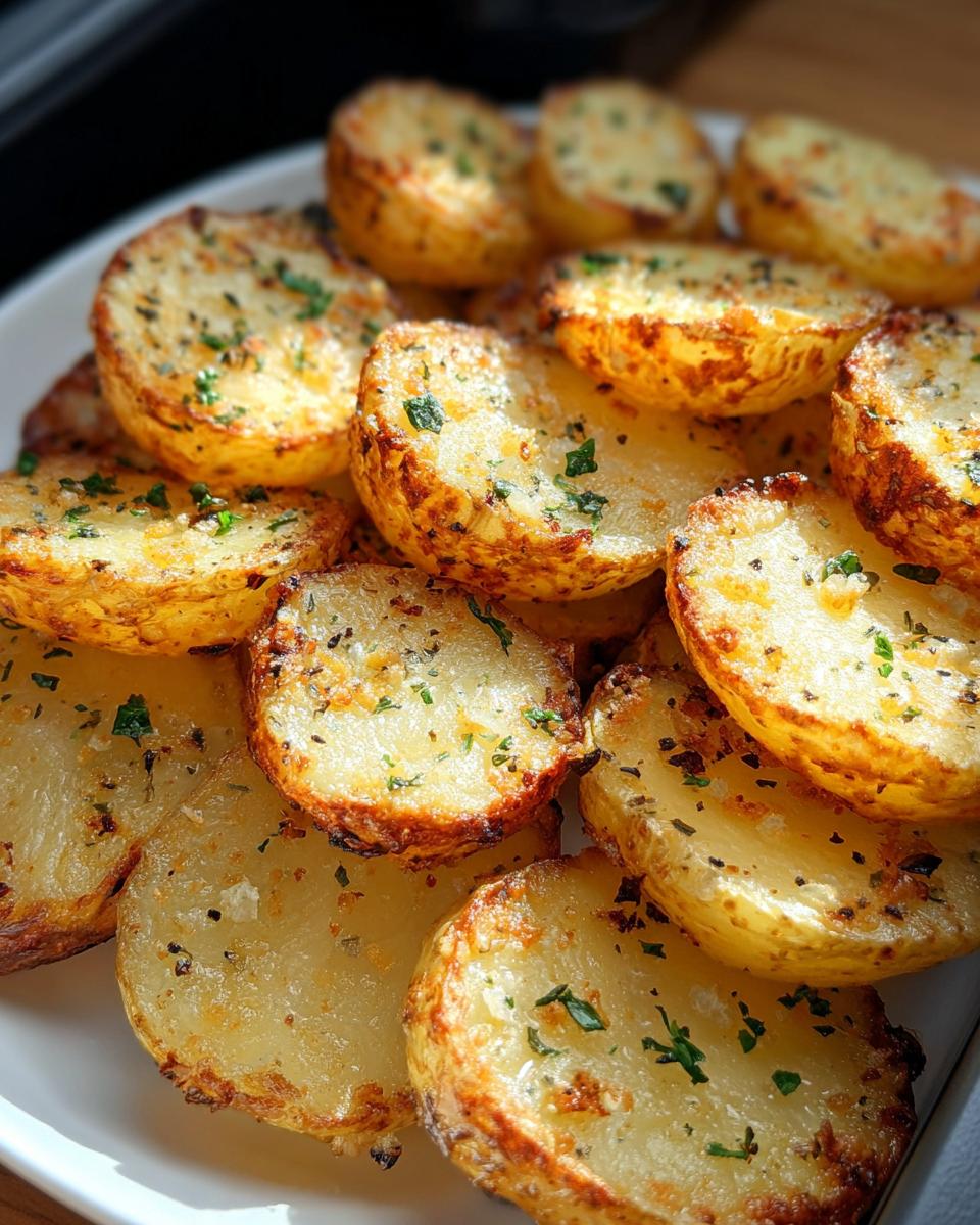Air Fryer Sliced Potatoes