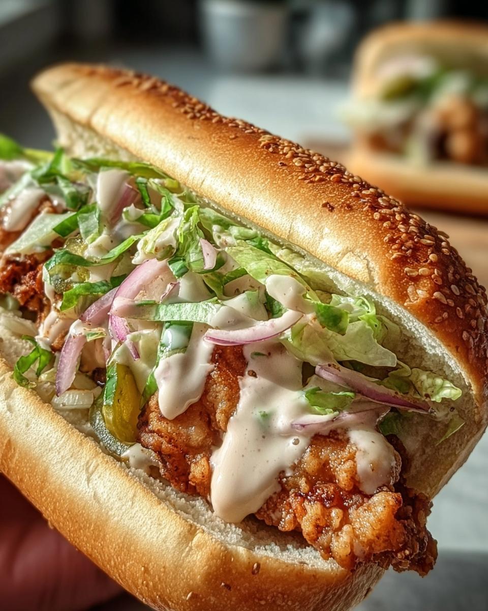 Alabama BBQ Chicken Chopped Sandwich Recipe - detail 1