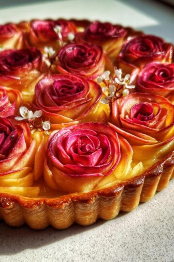 Apple Rose Tart Recipe Easy Elegant Dessert to Impress in 5 Steps