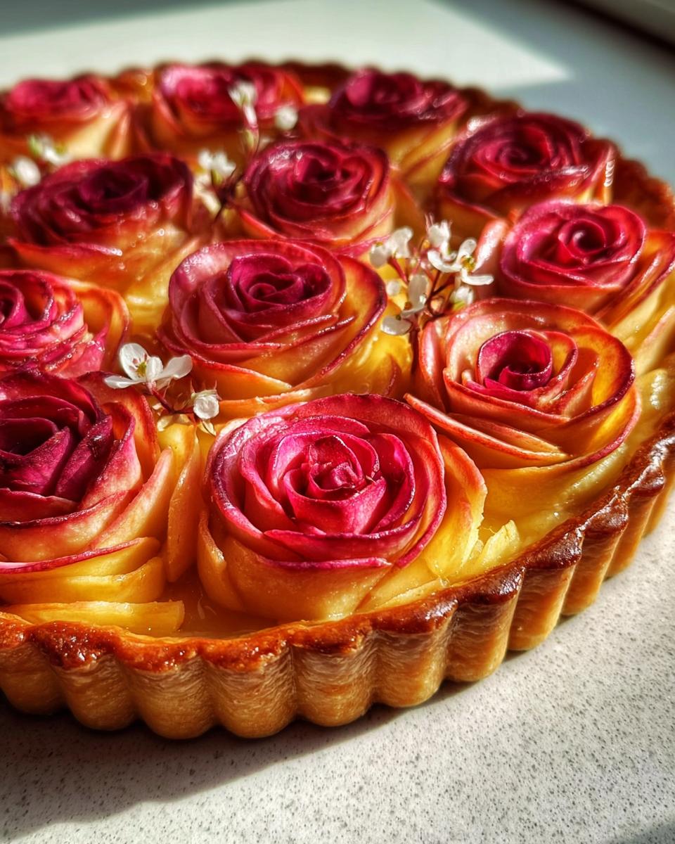 Apple Rose Tart Recipe Easy Elegant Dessert to Impress in 5 Steps
