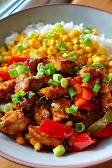 BBQ Chicken Stir-Fry