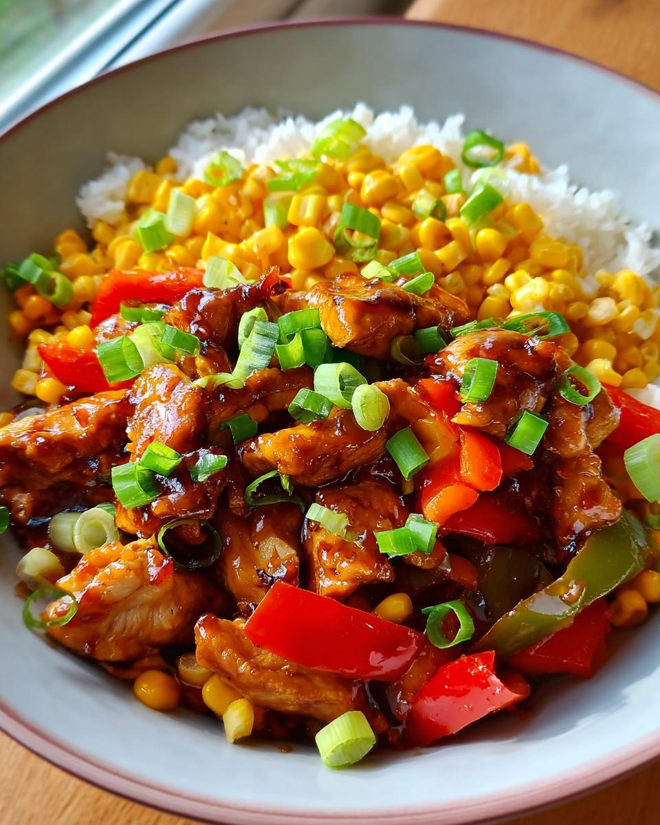 BBQ Chicken Stir-Fry