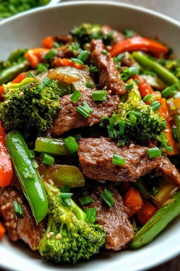 Beef Stir Fry with Vegetables (30-Minutes)