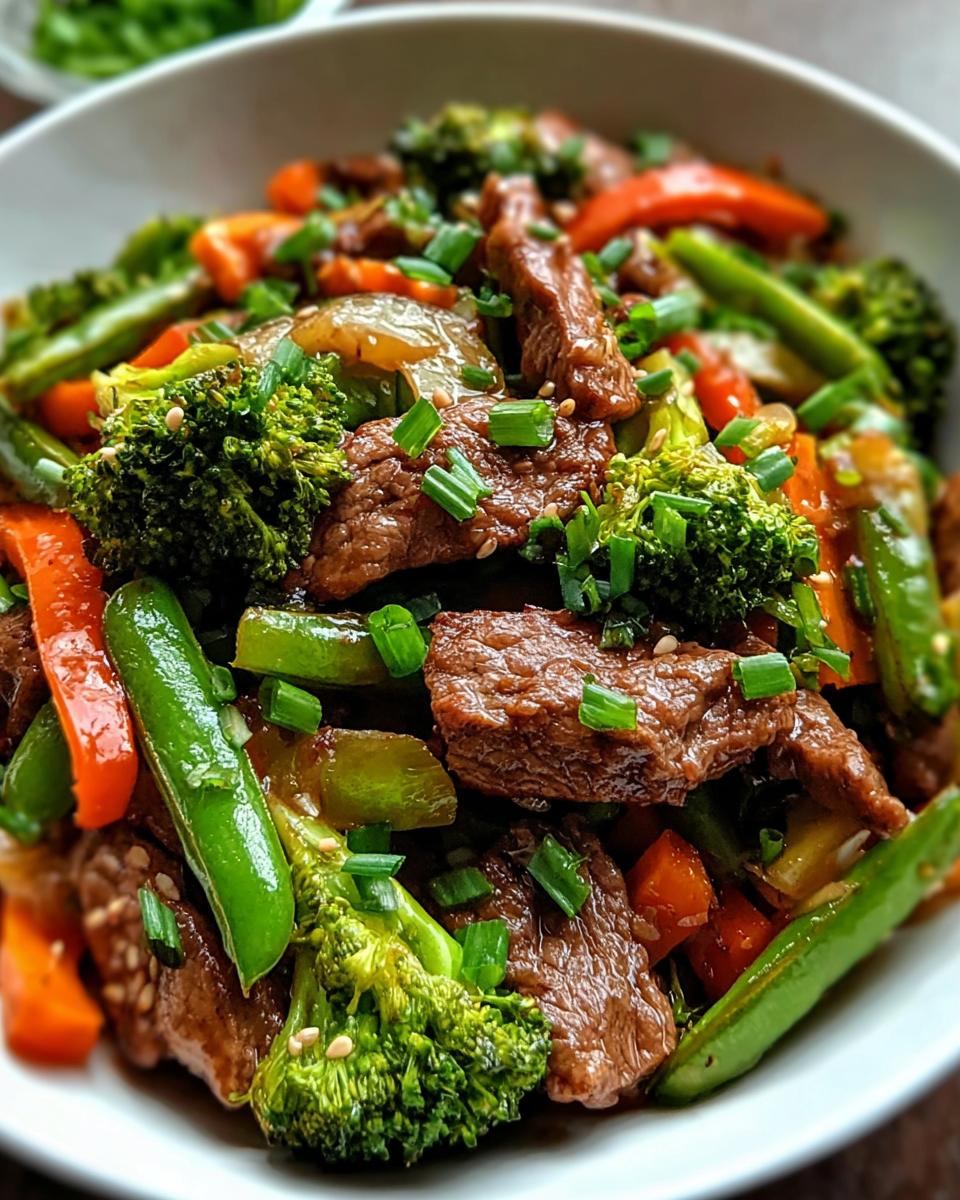 Beef Stir Fry with Vegetables (30-Minutes)
