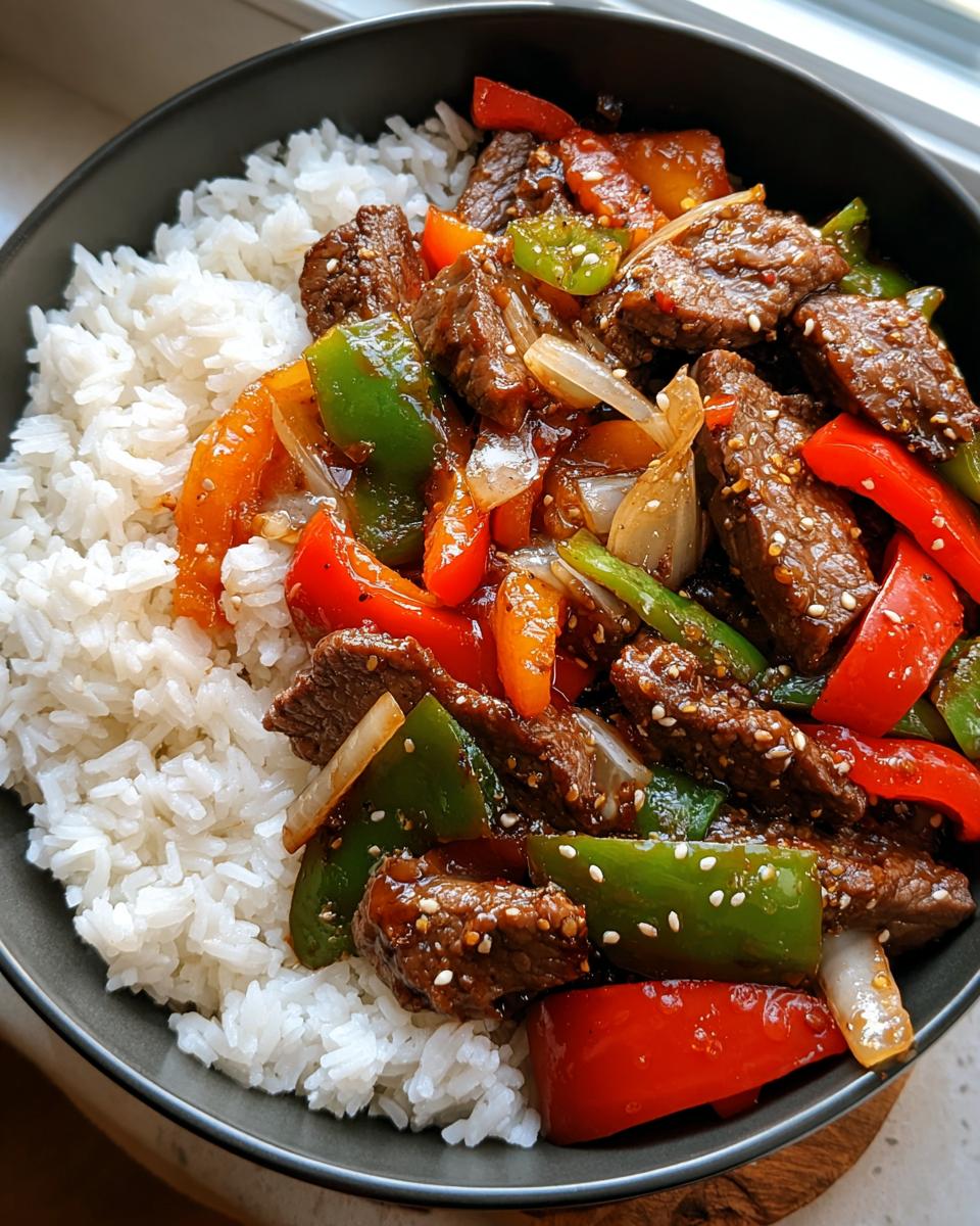 Black Pepper Beef Stir Fry - detail 1