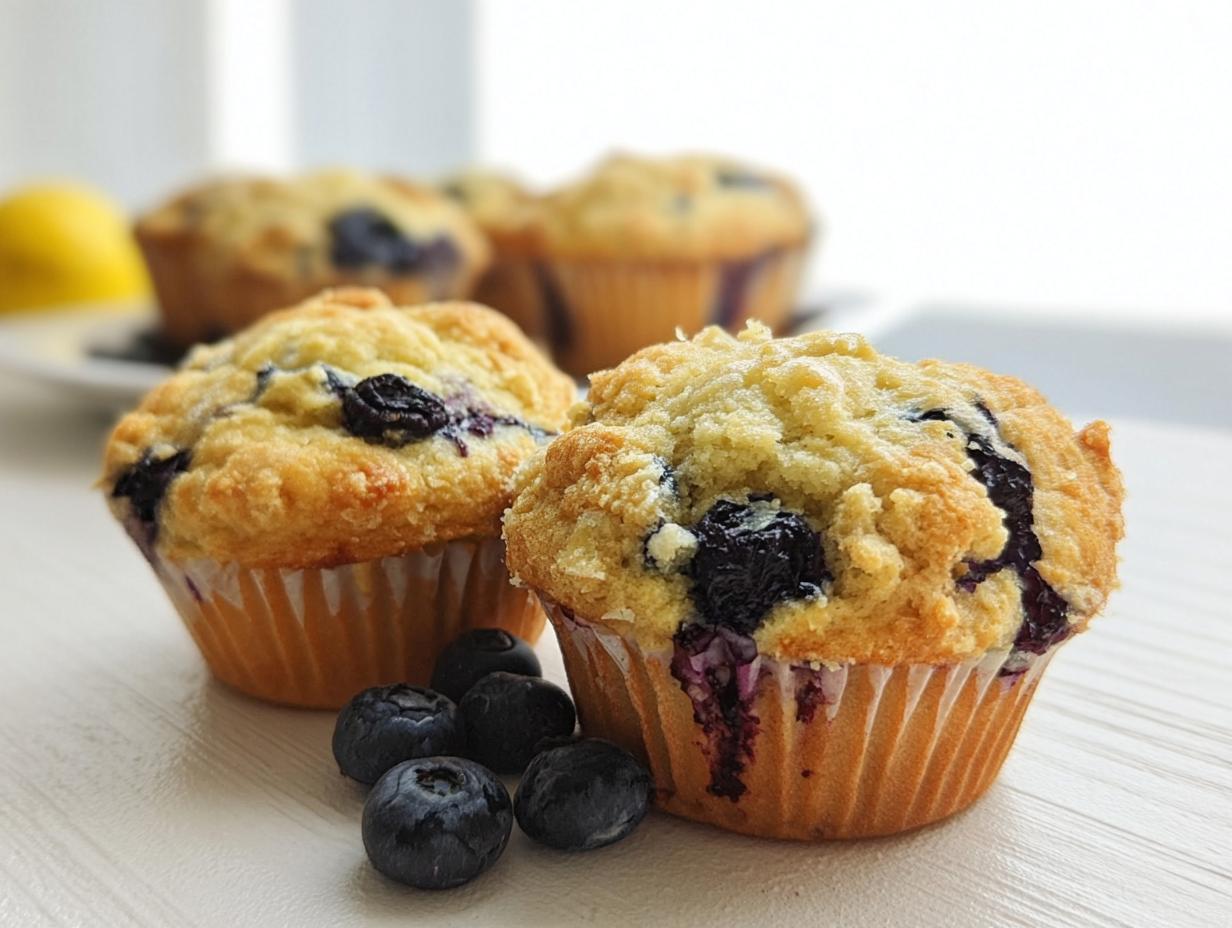 Blueberry Muffins - detail 1