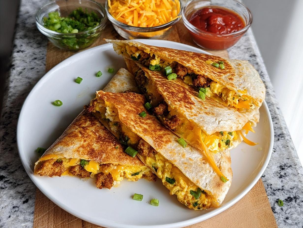 Breakfast Quesadilla - detail 1