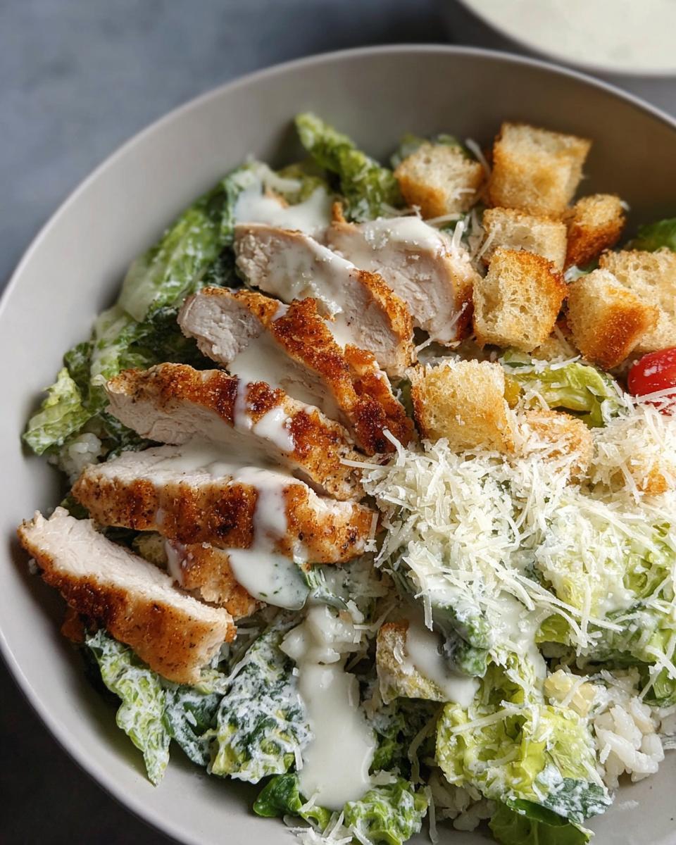 Caesar Salad Chicken Rice Bowl - detail 1
