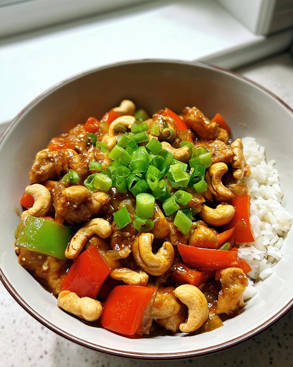 Cashew Chicken Stir-Fry