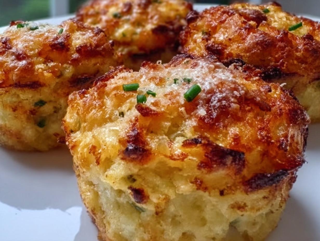 Cheesy Mashed Potato Muffins with Eggs - detail 1