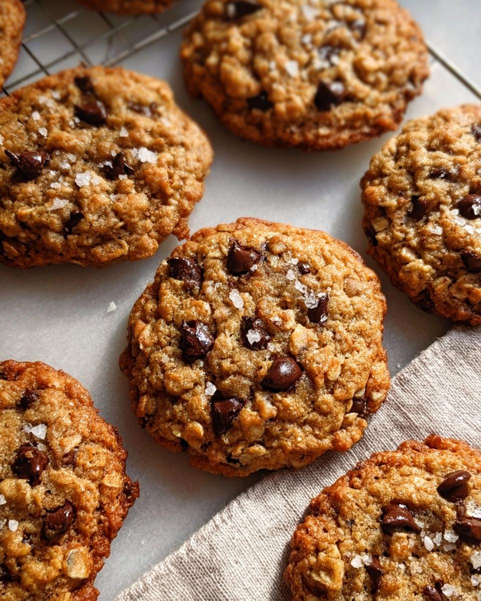 Chewy Oatmeal Chocolate Chip Cookies