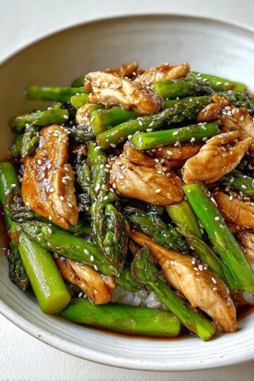 Chicken and Asparagus Stir-Fry