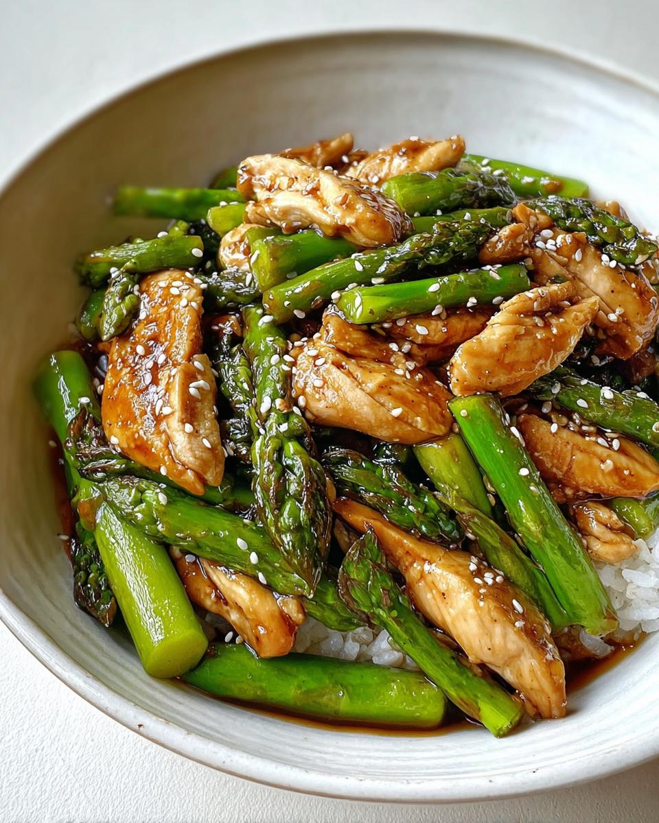 Chicken and Asparagus Stir-Fry