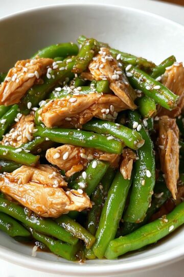 Chicken and Green Bean Stir-Fry