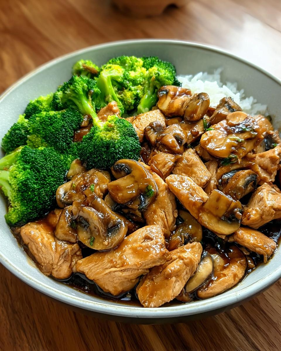 Chicken and Mushroom Stir-Fry - detail 1