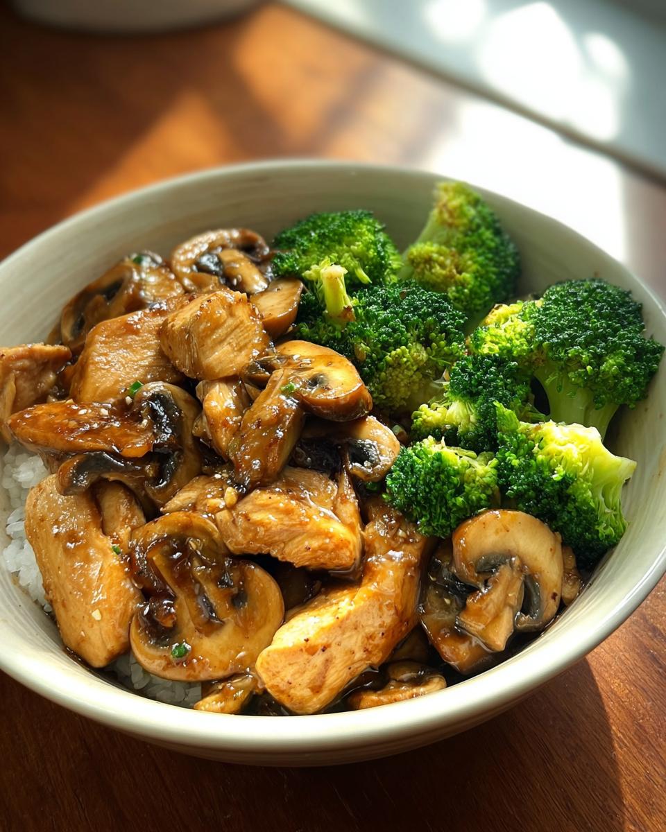 Chicken and Mushroom Stir-Fry