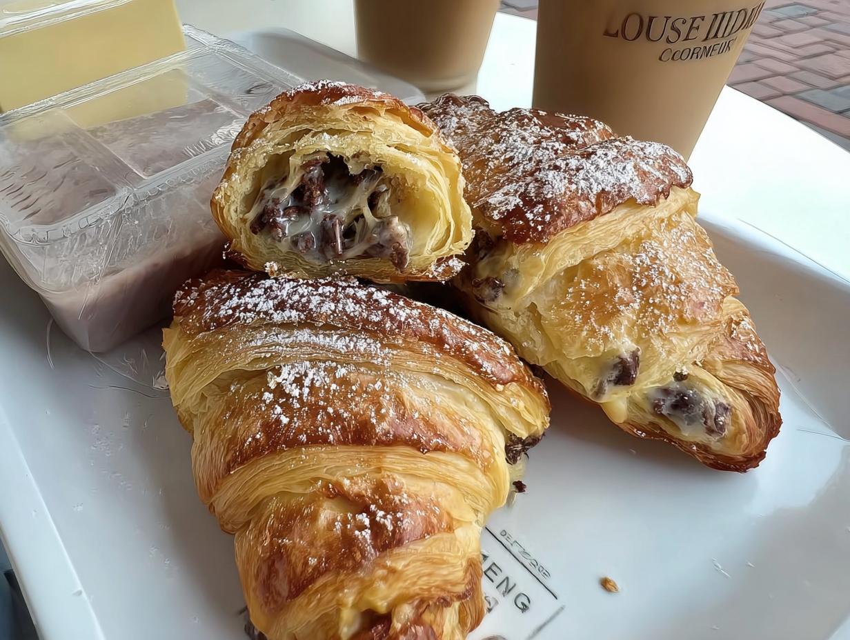 Chocolate Chip Cookie Dough Croissants (The 