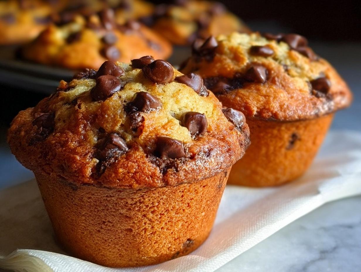 Chocolate Chip Muffins - detail 1