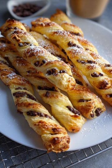 Chocolate Custard Twists