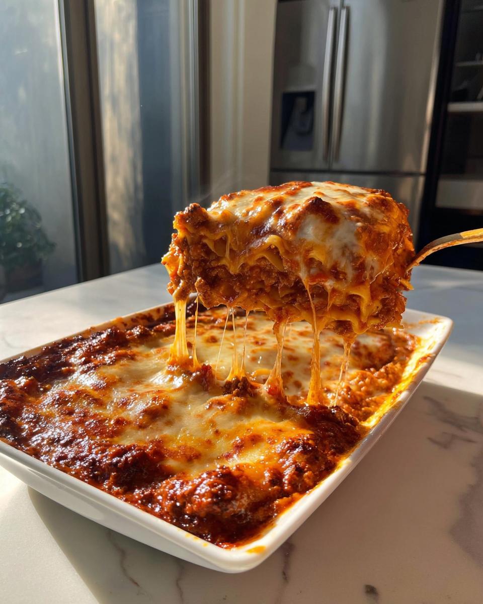 Classic Beef Lasagna - detail 1
