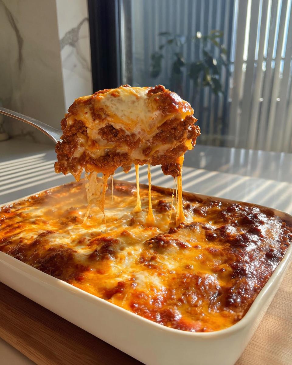 Classic Beef Lasagna - detail 2