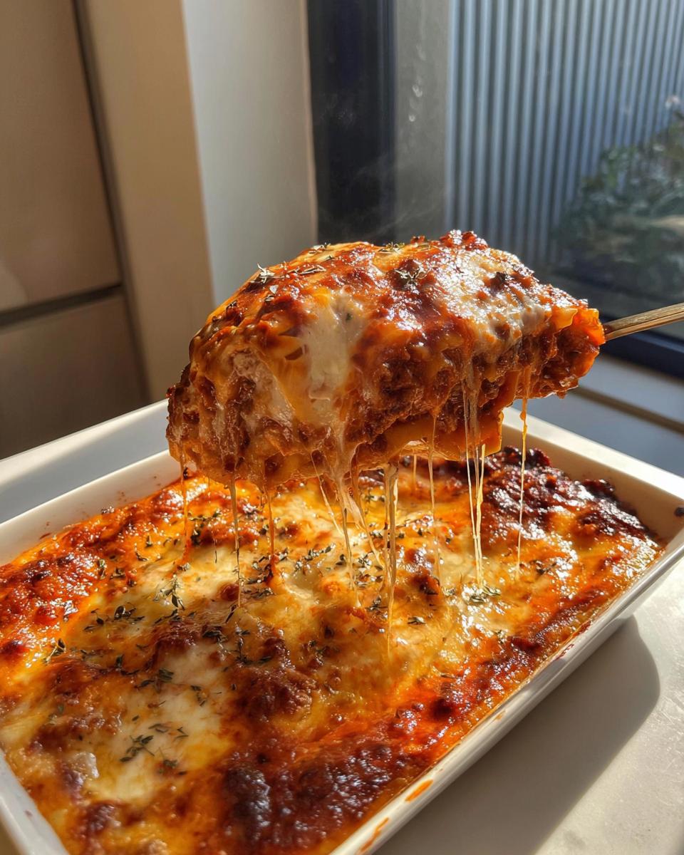 Classic Beef Lasagna