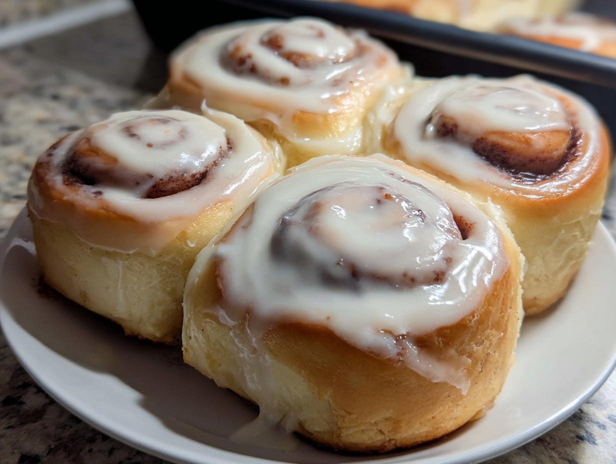 Classic Cinnamon Rolls with Cream Cheese Frosting
