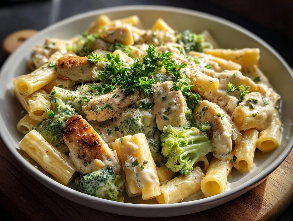 Creamy Chicken and Broccoli Pasta