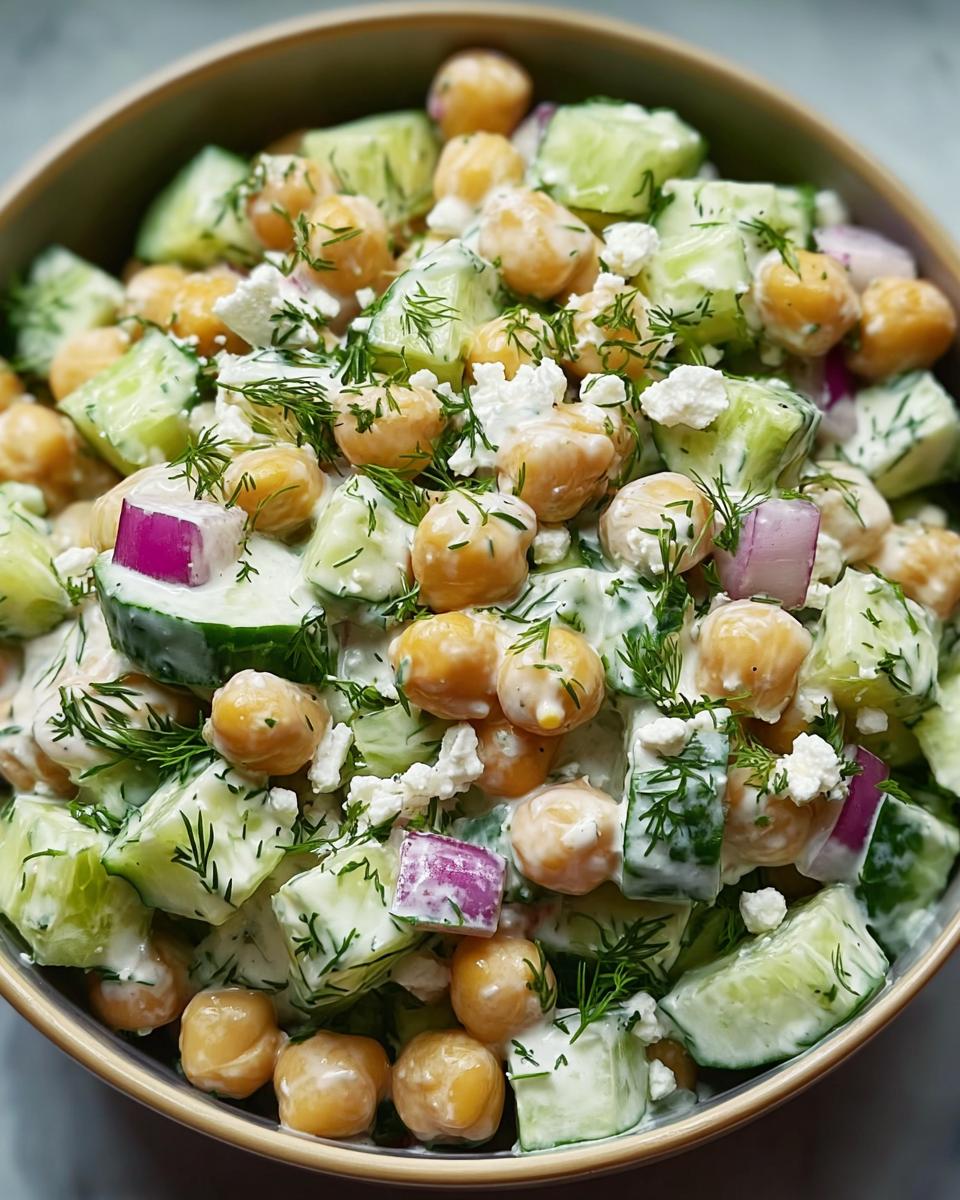 Creamy Chickpea Salad for a Quick Lunch - detail 1
