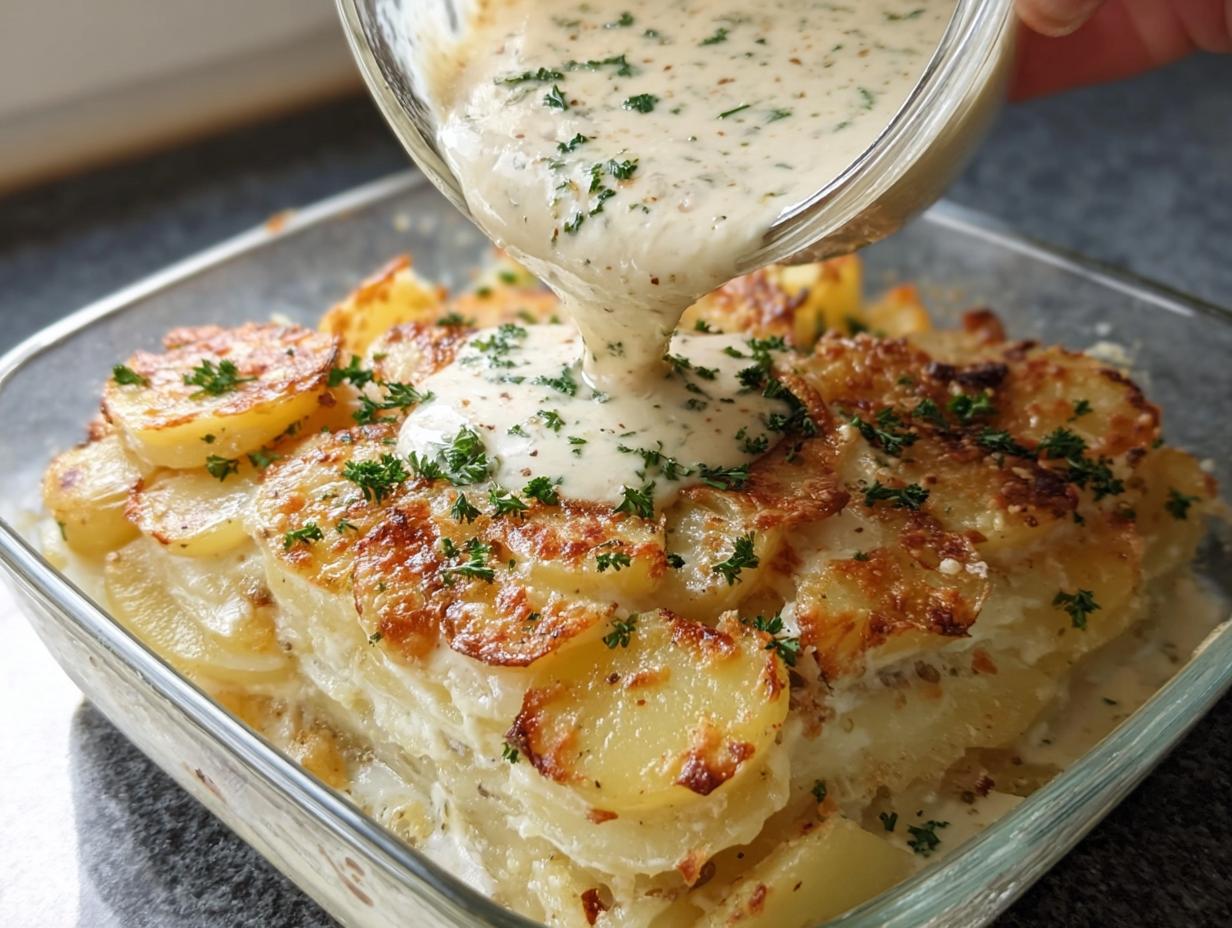 Creamy Parmesan Oven-Baked Potatoes - detail 1