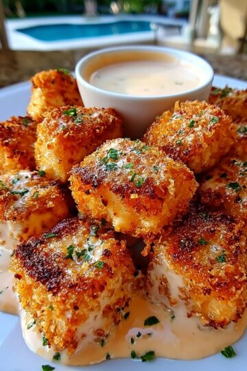Crispy Bang Bang Salmon Bites