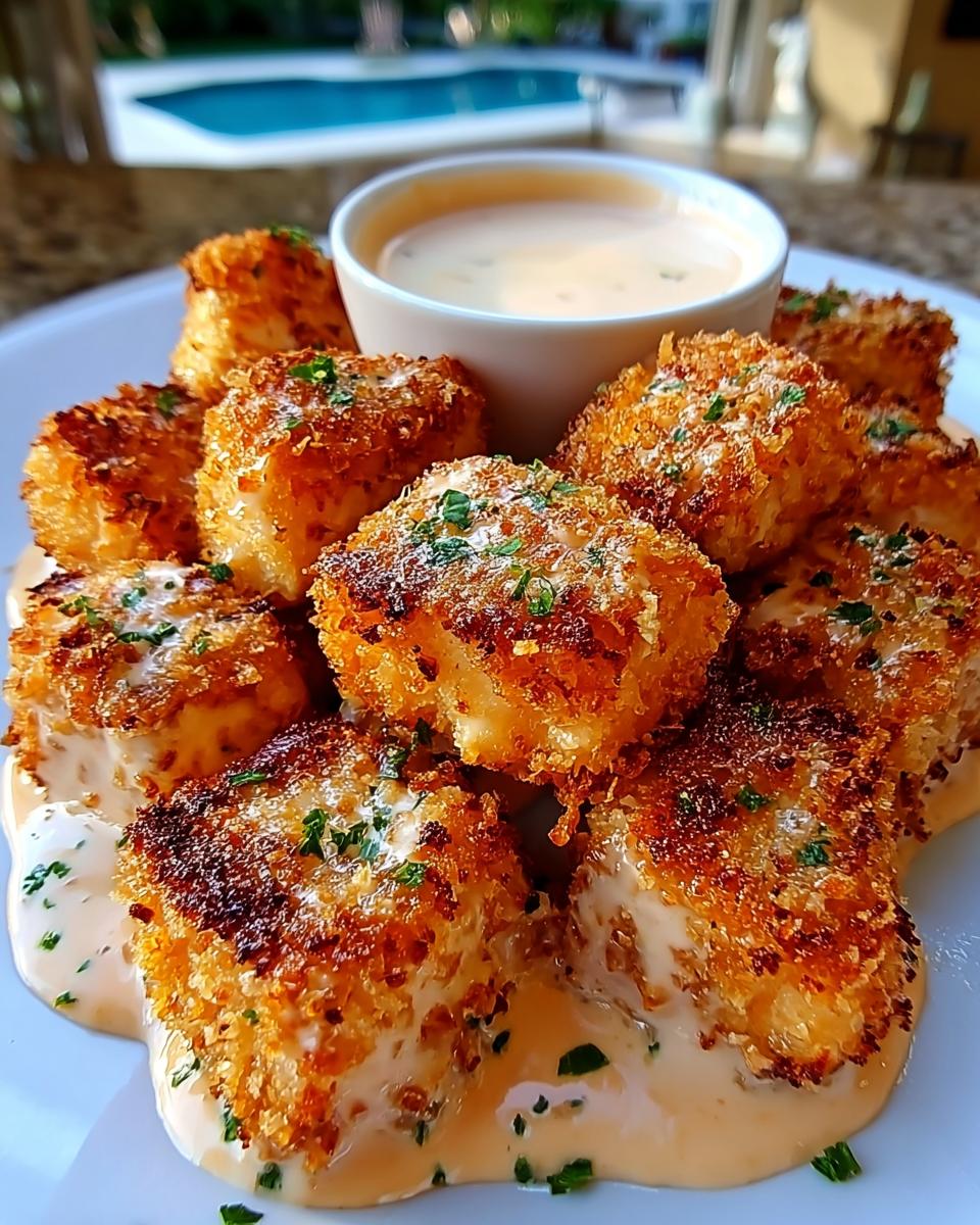 Crispy Bang Bang Salmon Bites