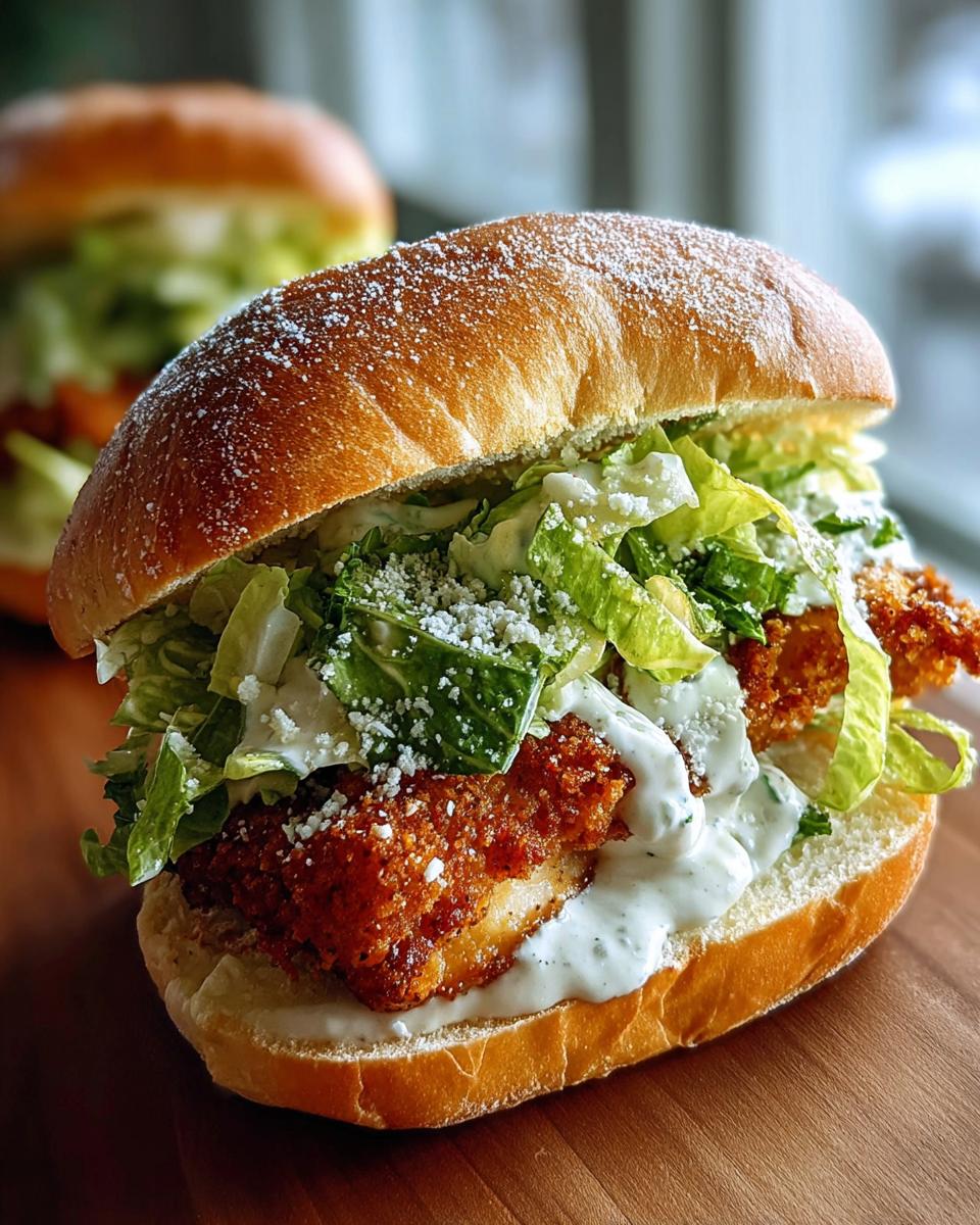 Crispy Chicken Caesar Sandwich - detail 1