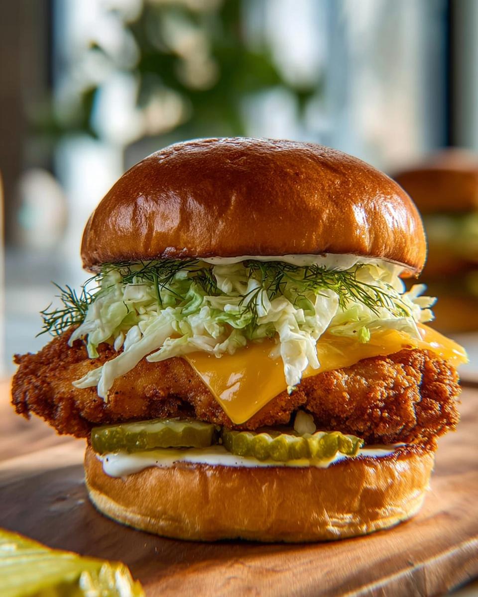 Crispy Dill Chicken Sandwich - detail 1