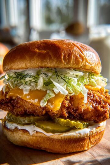 Crispy Dill Chicken Sandwich