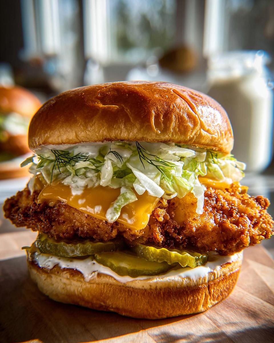 Crispy Dill Chicken Sandwich