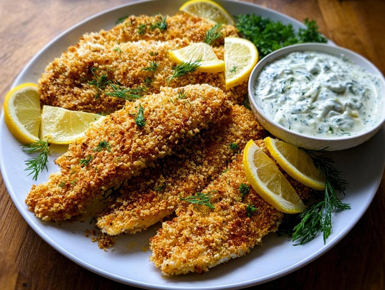 Crispy Oven Baked Fish - detail 1