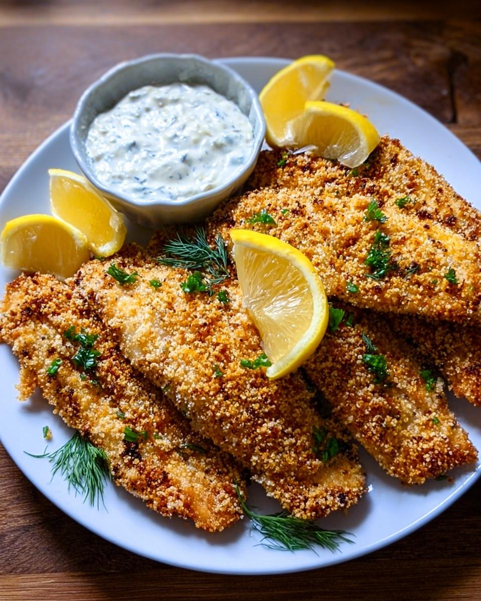 Crispy Oven Baked Fish