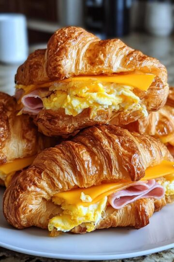 Croissant Breakfast Sandwiches