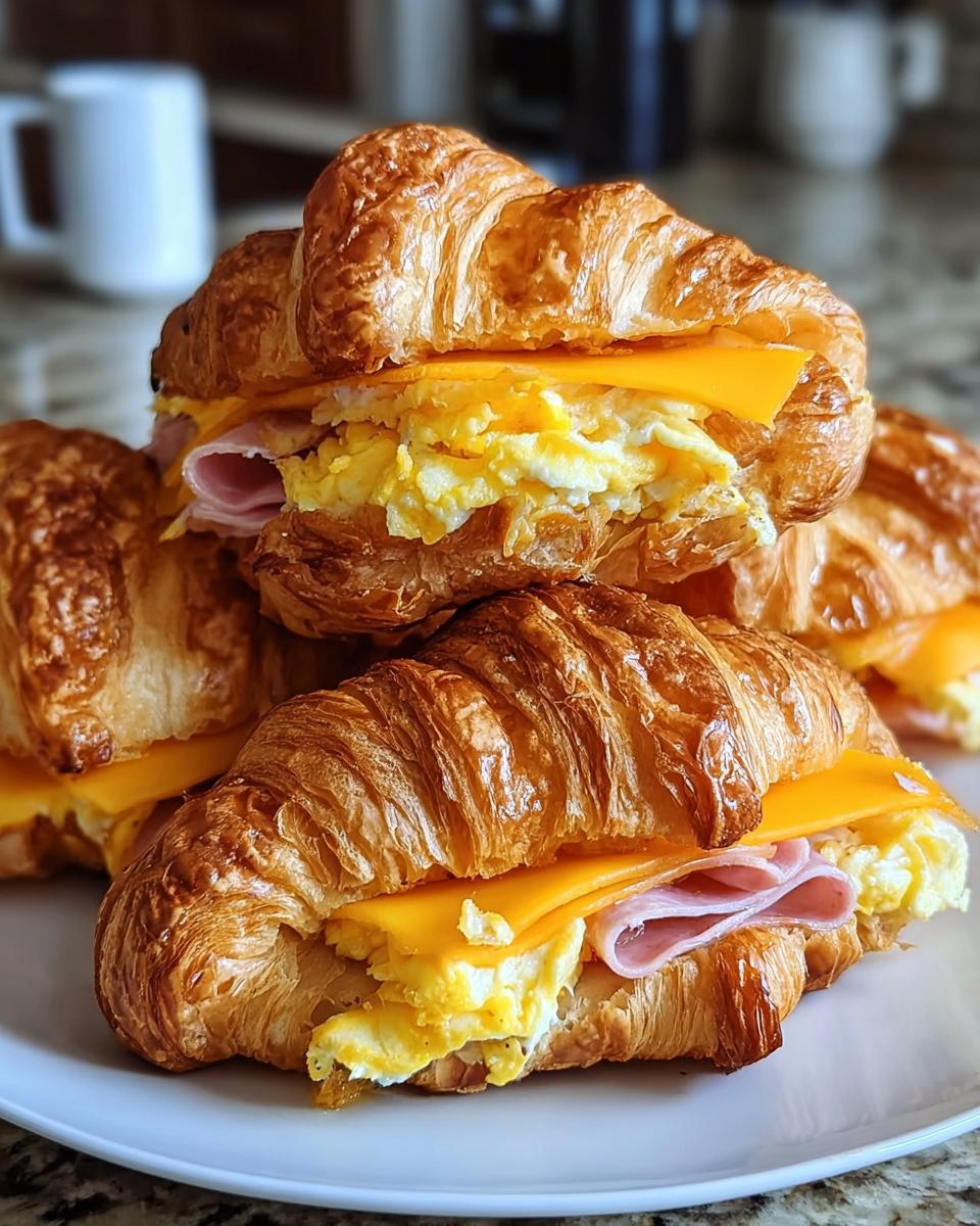 Croissant Breakfast Sandwiches