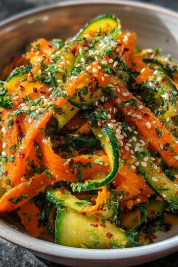 Cucumber Carrot Salad