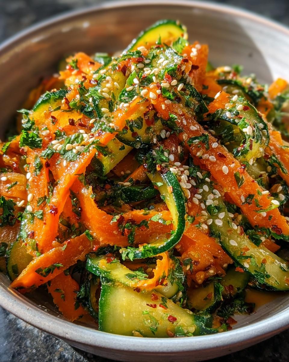 Cucumber Carrot Salad