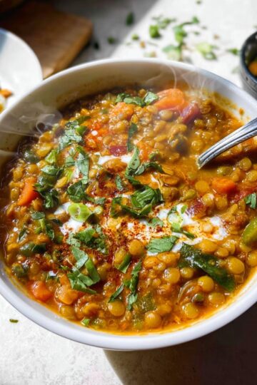 Detox Moroccan Lentil Soup