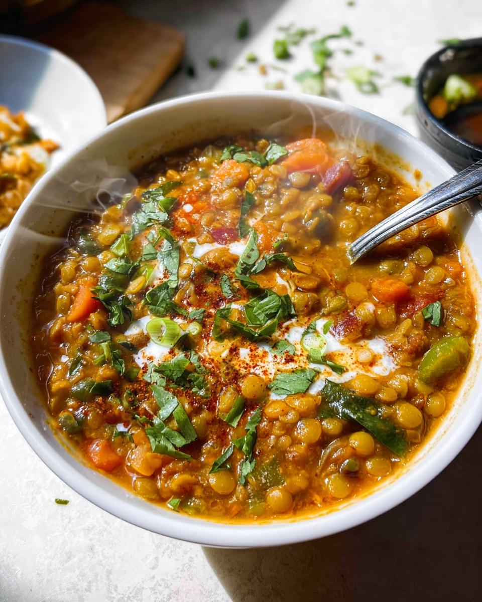 Detox Moroccan Lentil Soup