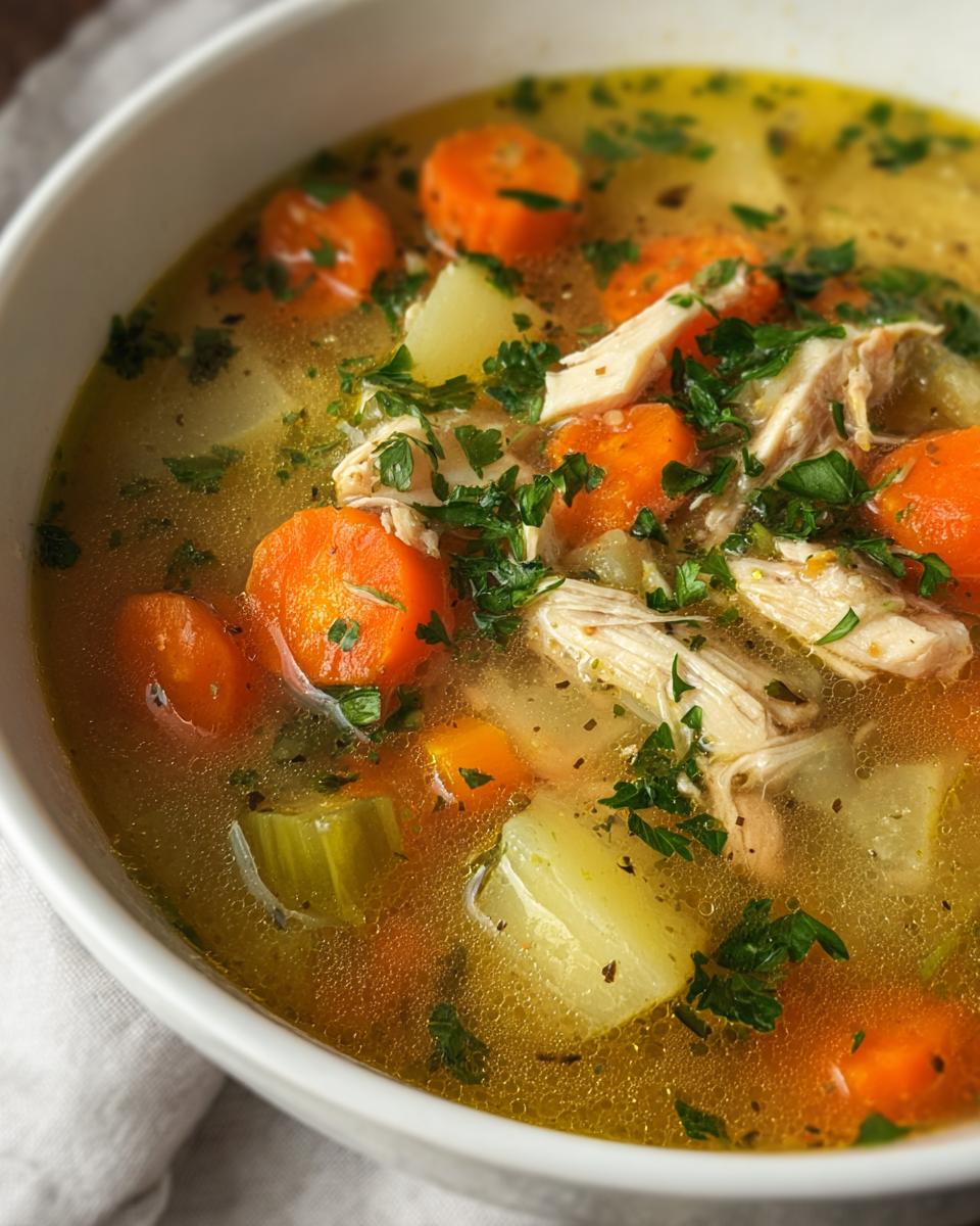 Easy Homemade Chicken Soup Recipe