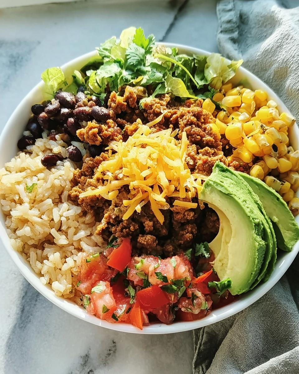 Easy Taco Bowl - detail 1