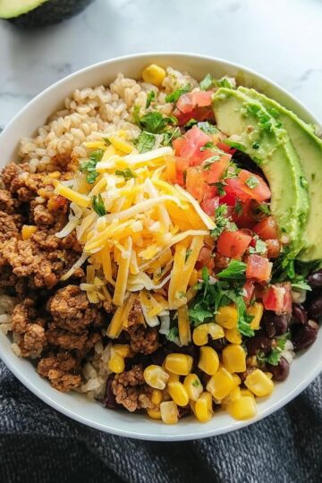 Easy Taco Bowl