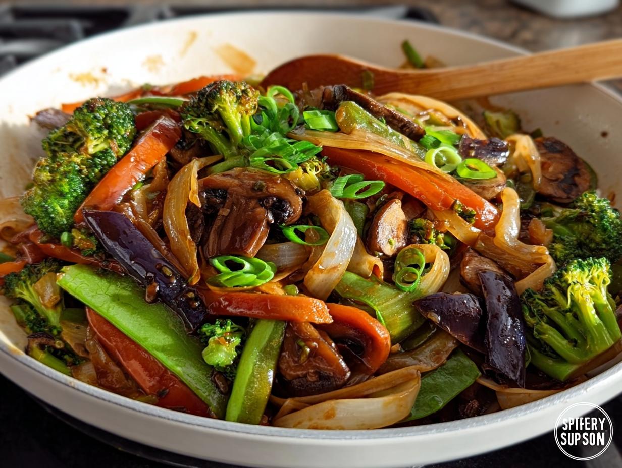 Easy Vegetable Stir Fry - detail 1
