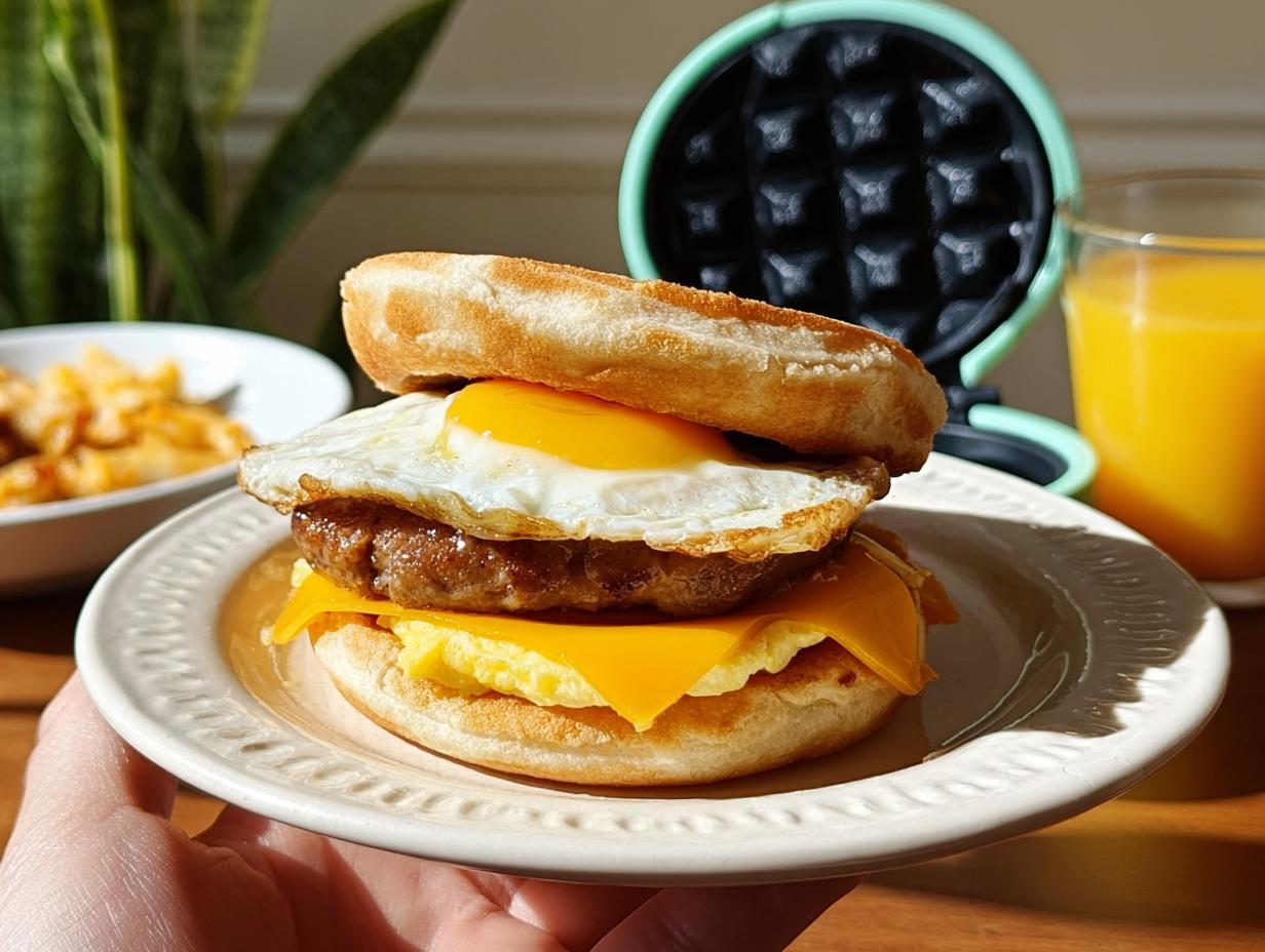 Egg & Cheese Breakfast Sandwich - detail 1