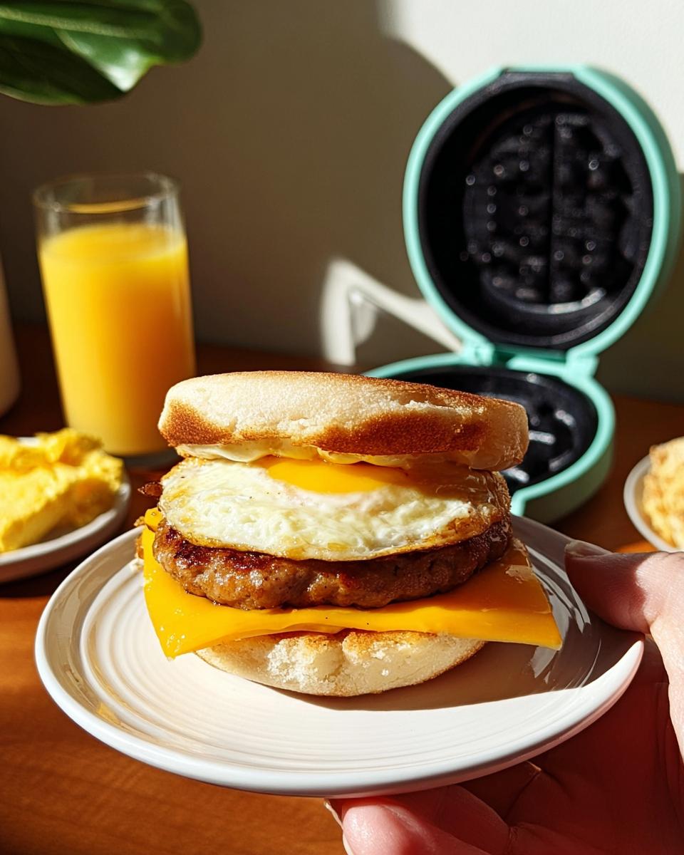 Egg & Cheese Breakfast Sandwich